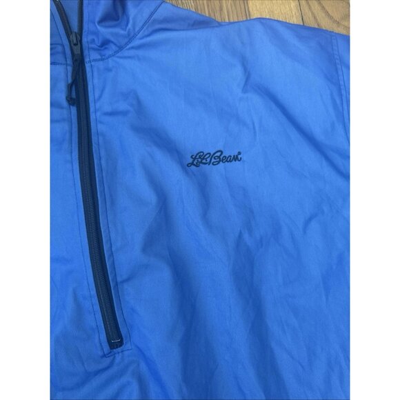LL Bean Women's Wind Stopper Gore 1/4 Zip Blue Vintage Size L/Reg - Picture 4 of 7